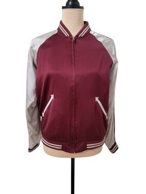 Uniqlo + Disney Size S Satin Sukajan Bomber Jacket with Tokyo Minnie & Mt. Fuji